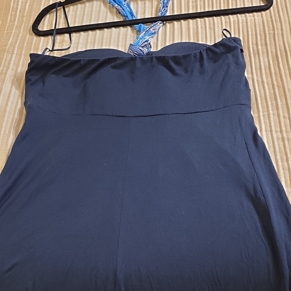 Cache Navy Blue Backless Dress - Picture 14 of 16